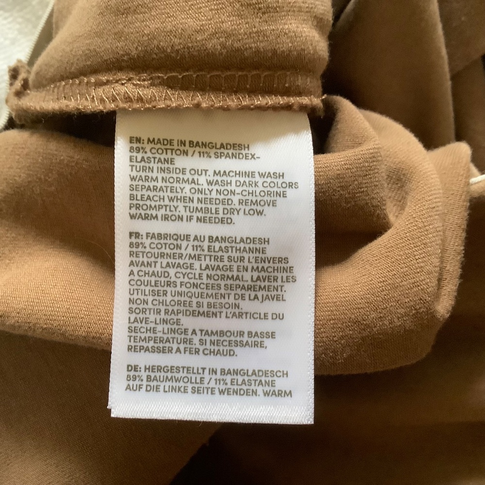 Lands End Starfish High Rise Palazzo Pants Coriander SZ L (14-16) - Picture 14 of 16